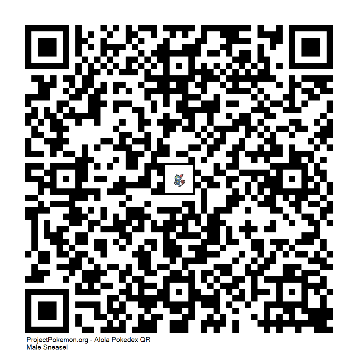 Cdigo QR de Sneasel
